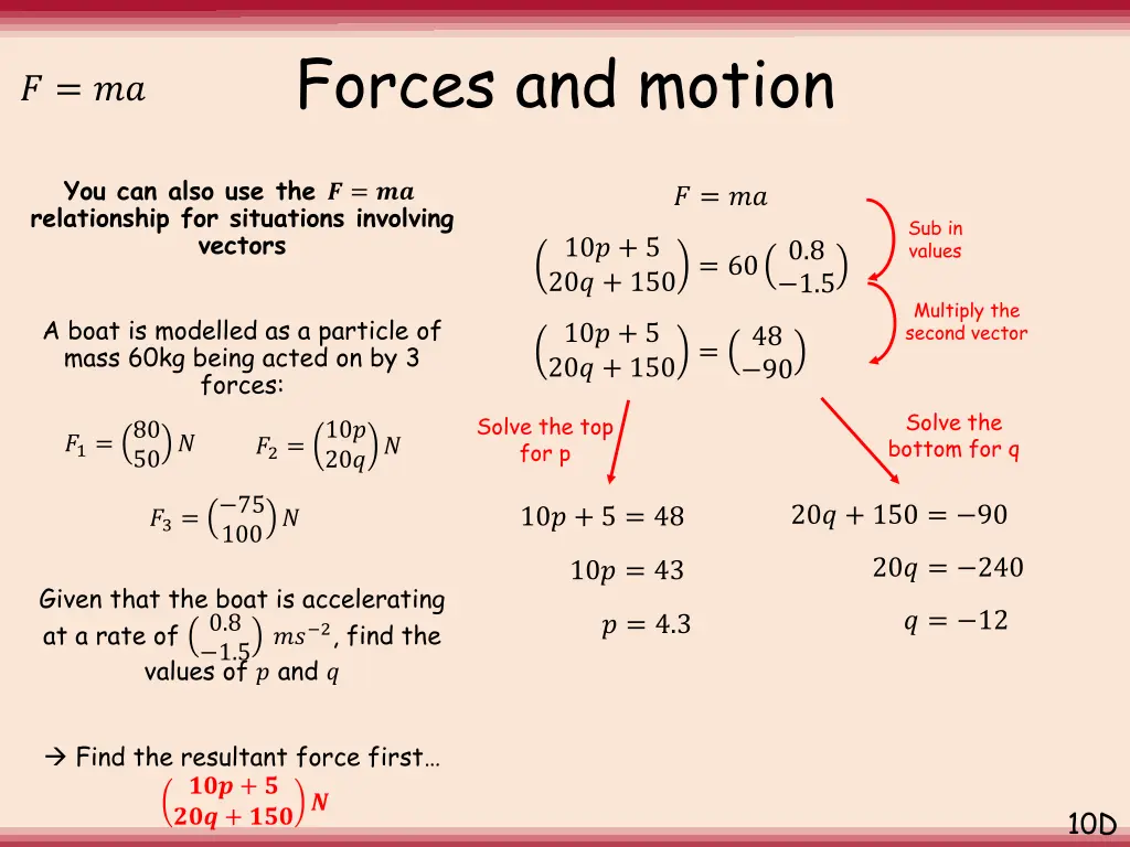 forces and motion 21