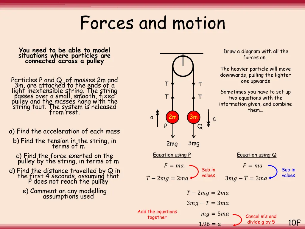 forces and motion 31