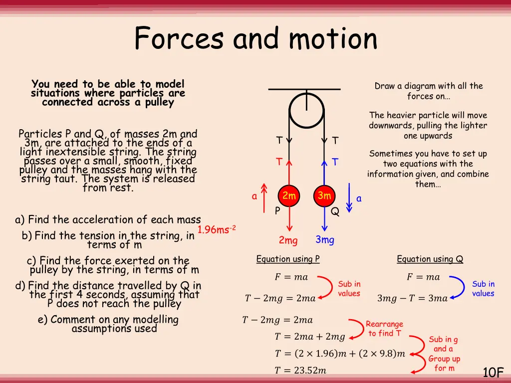 forces and motion 32