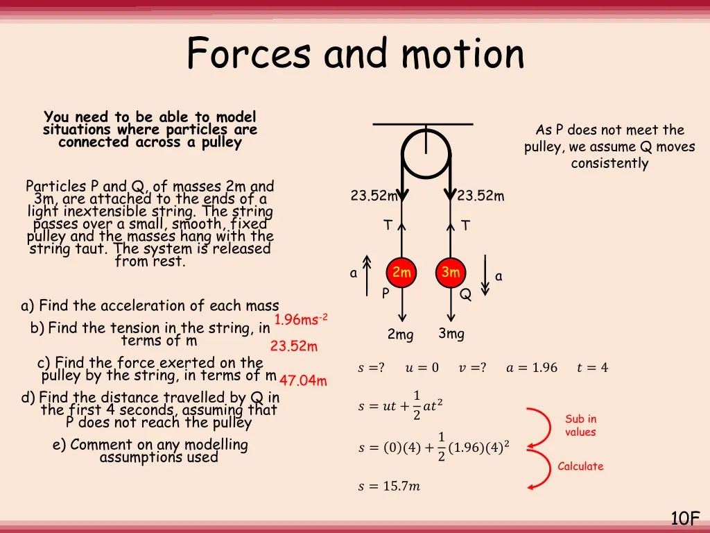 forces and motion 34