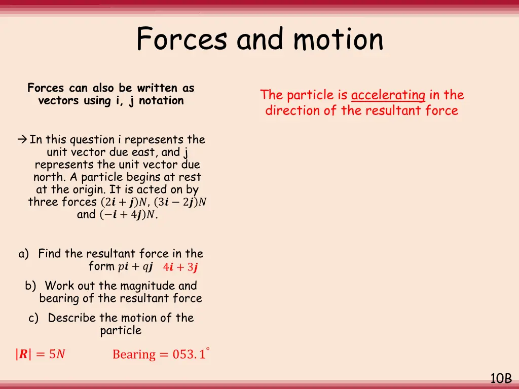 forces and motion 7