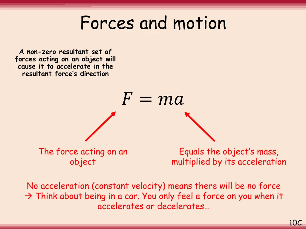 forces and motion 8