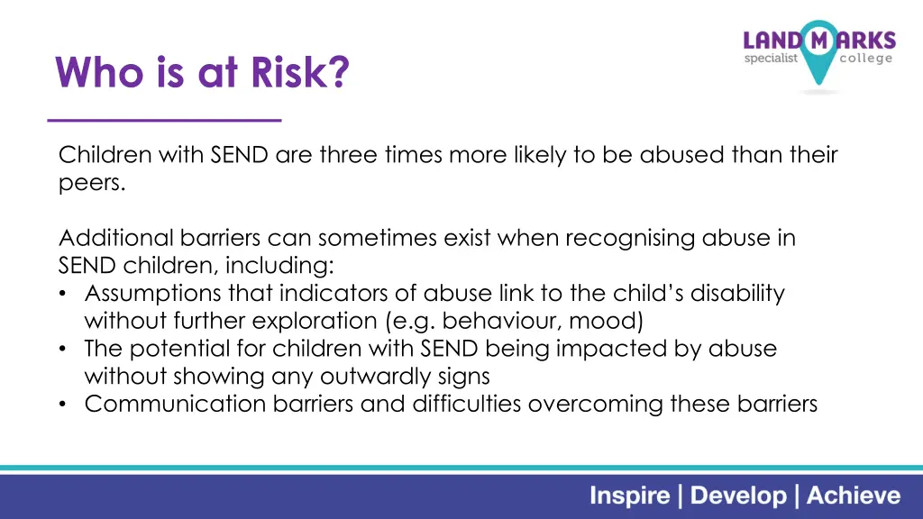 who is at risk 1