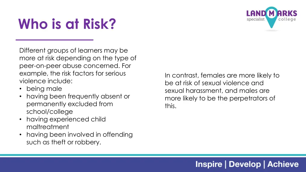 who is at risk