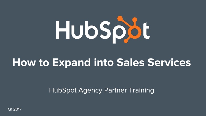 how to expand into sales services