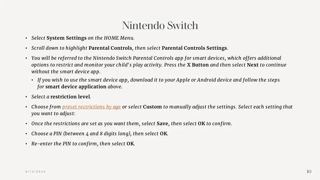 nintendo switch