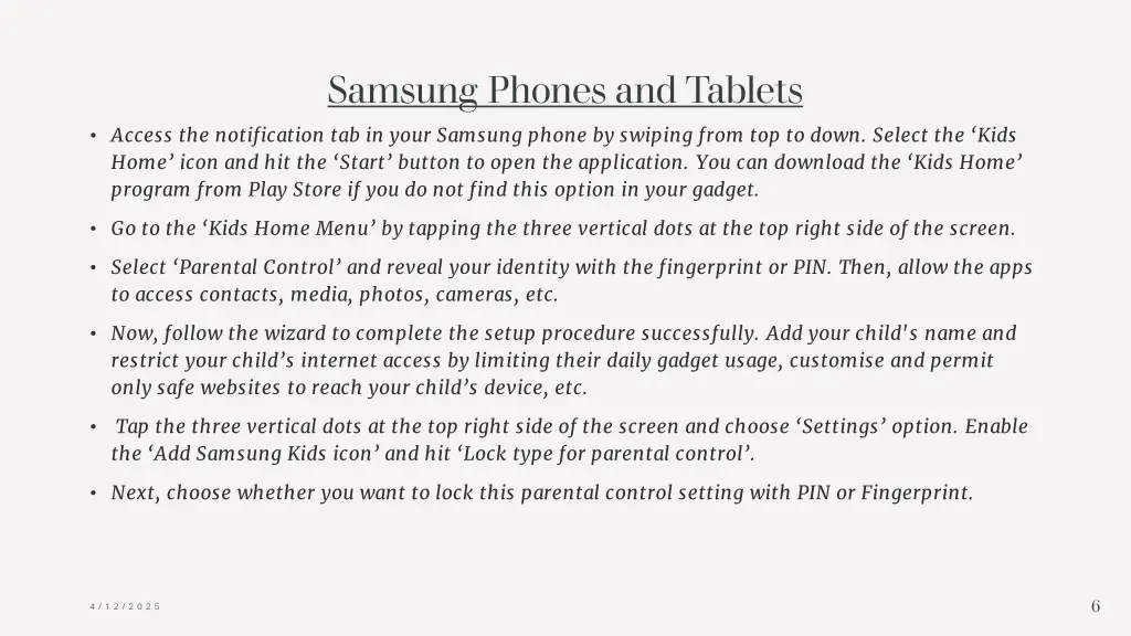 samsung phones and tablets