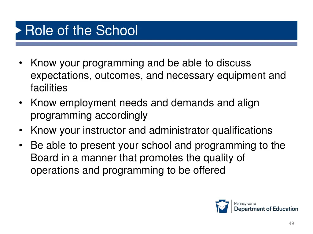 role of the school 2