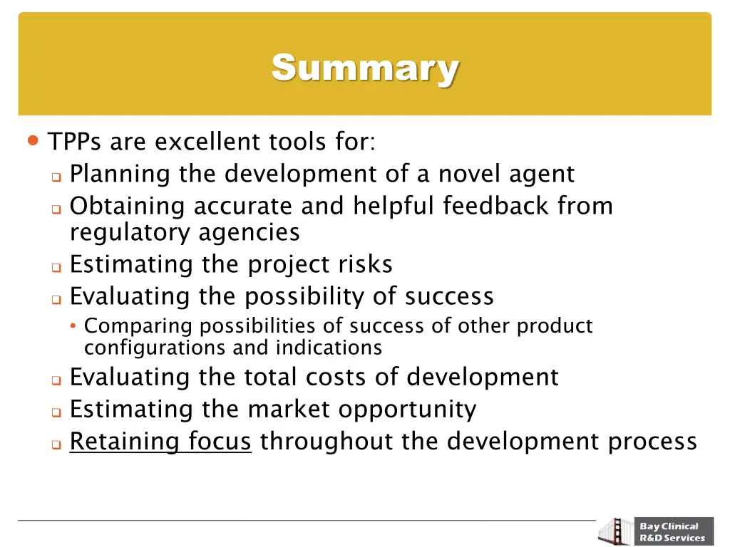 summary