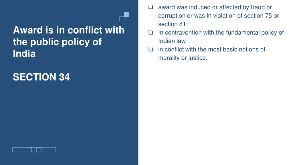 award was induced or affected by fraud