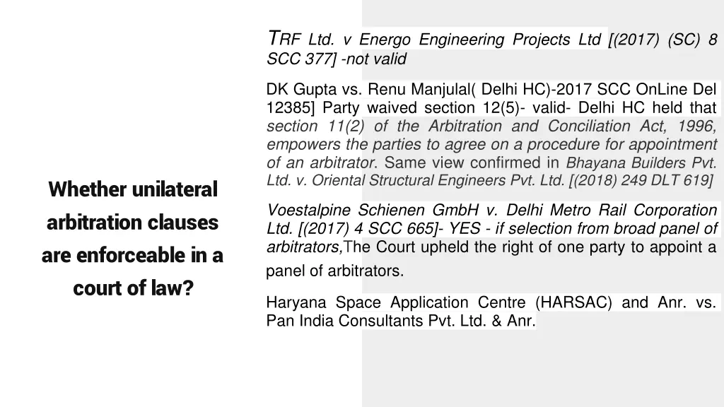 t rf ltd v energo engineering projects ltd 2017