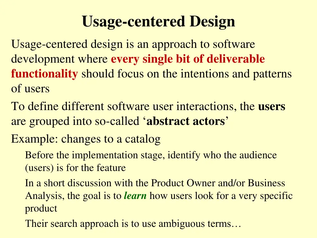 usage centered design 1