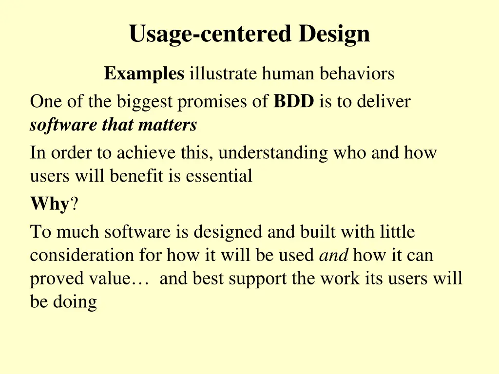 usage centered design