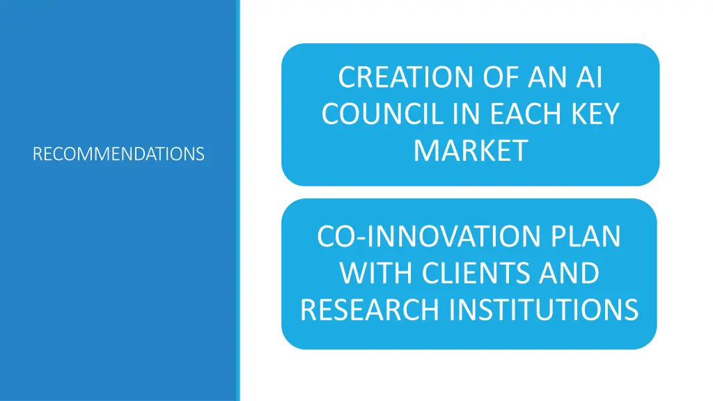 creation of an ai council in each key market 1