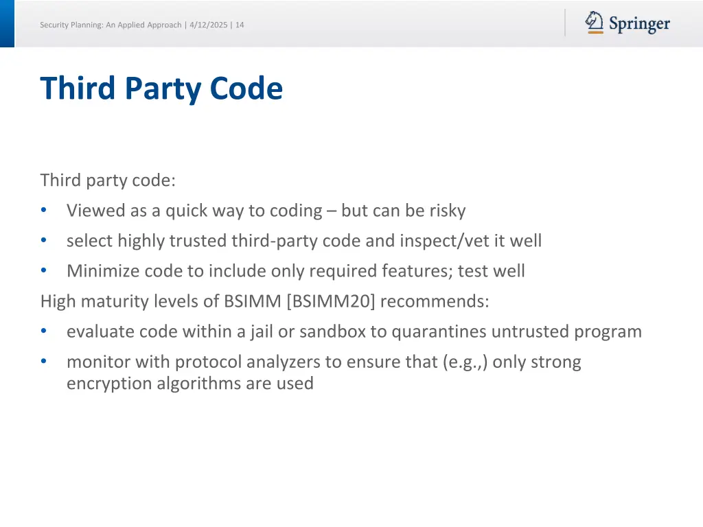 security planning an applied approach 4 12 2025 14