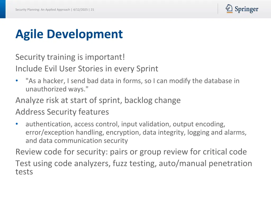 security planning an applied approach 4 12 2025 21
