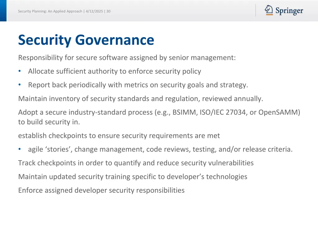security planning an applied approach 4 12 2025 30