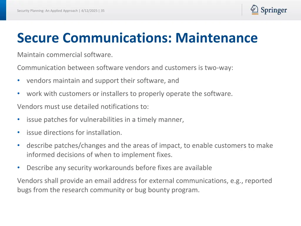 security planning an applied approach 4 12 2025 35