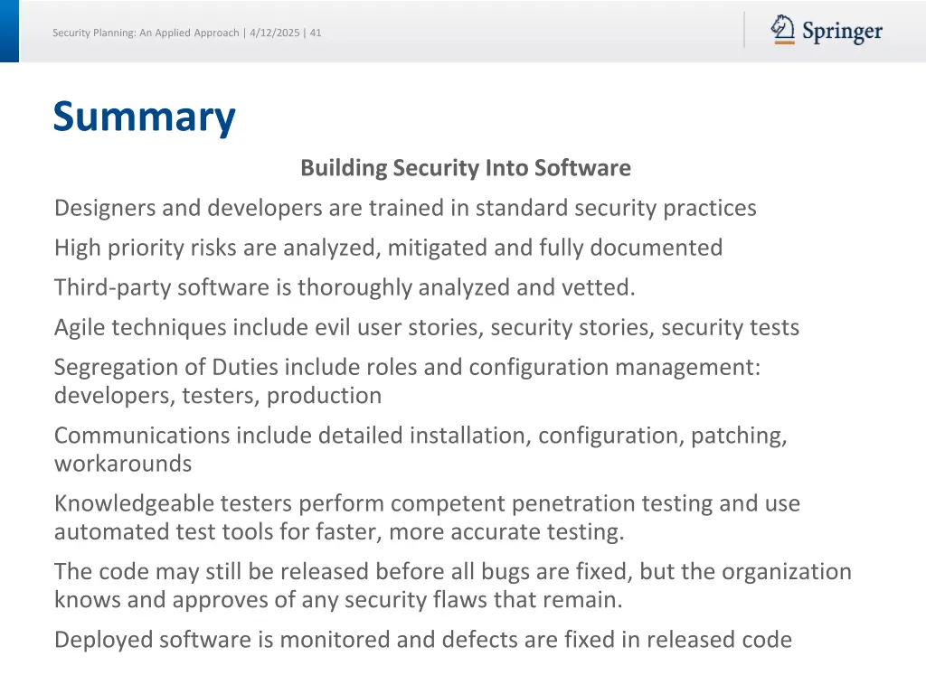 security planning an applied approach 4 12 2025 41
