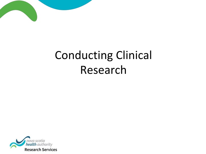 conducting clinical research