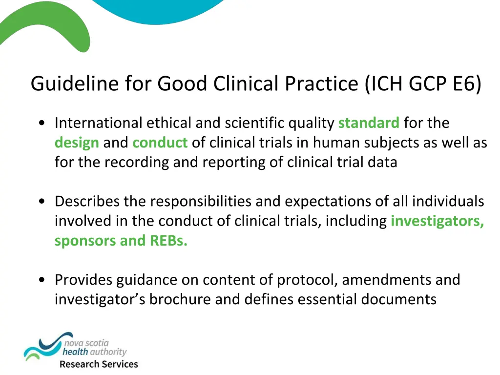 guideline for good clinical practice ich gcp e6