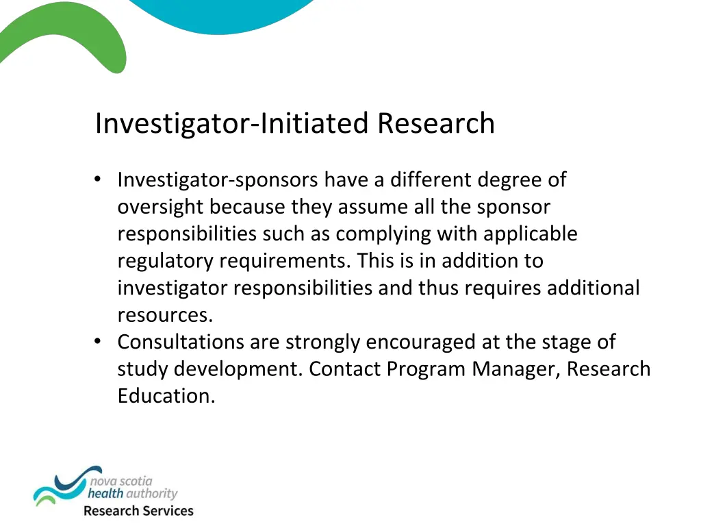 investigator initiated research 1