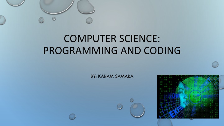 computer science programming and coding