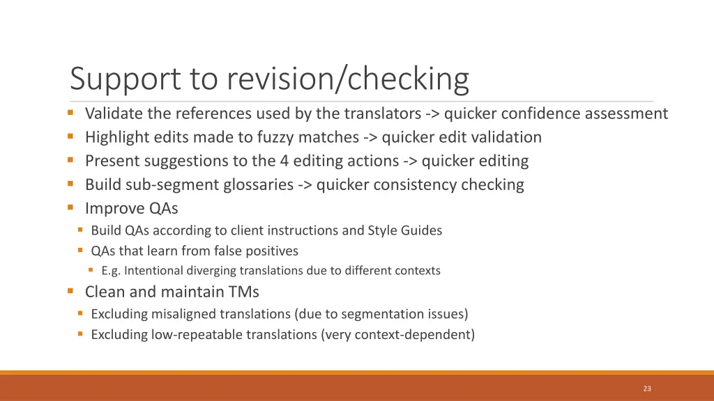 support to revision checking validate