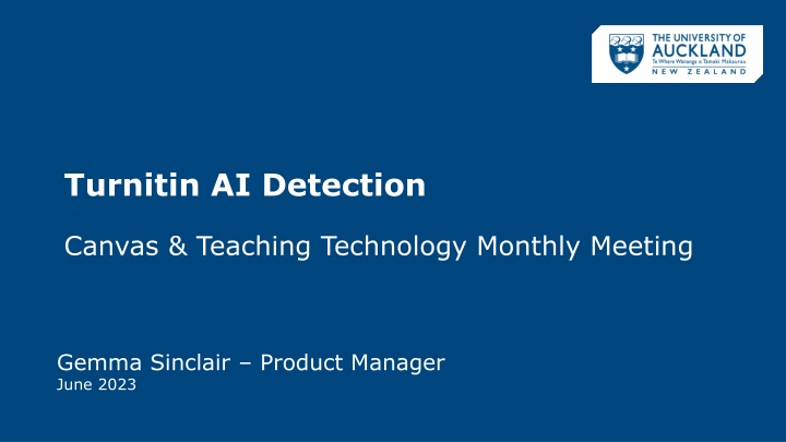 turnitin ai detection