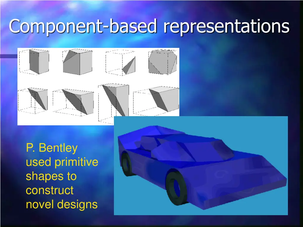 component based representations 1