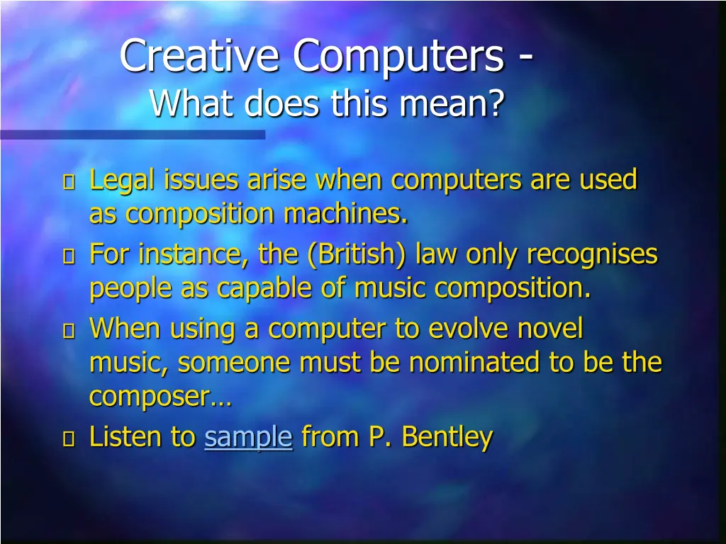 creative computers what does this mean 2