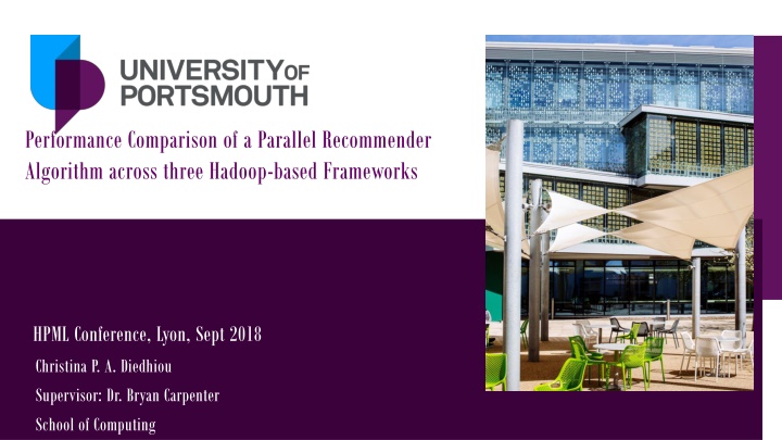 performance comparison of a parallel recommender