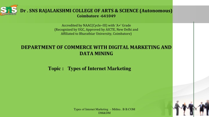 dr sns rajalakshmi college of arts science