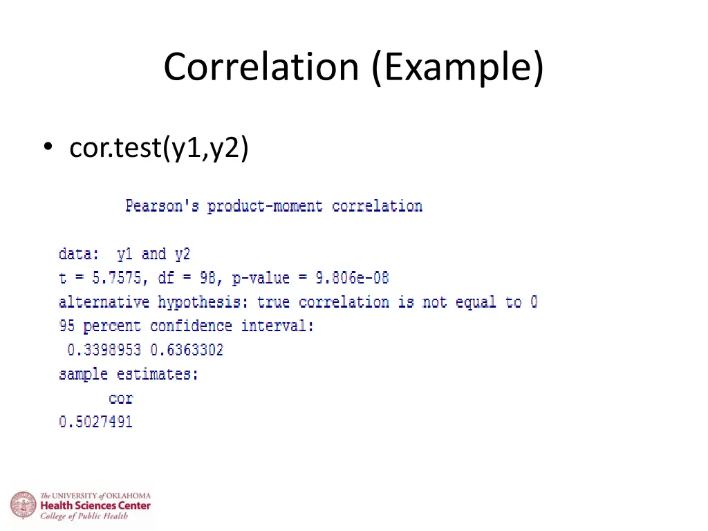 correlation example