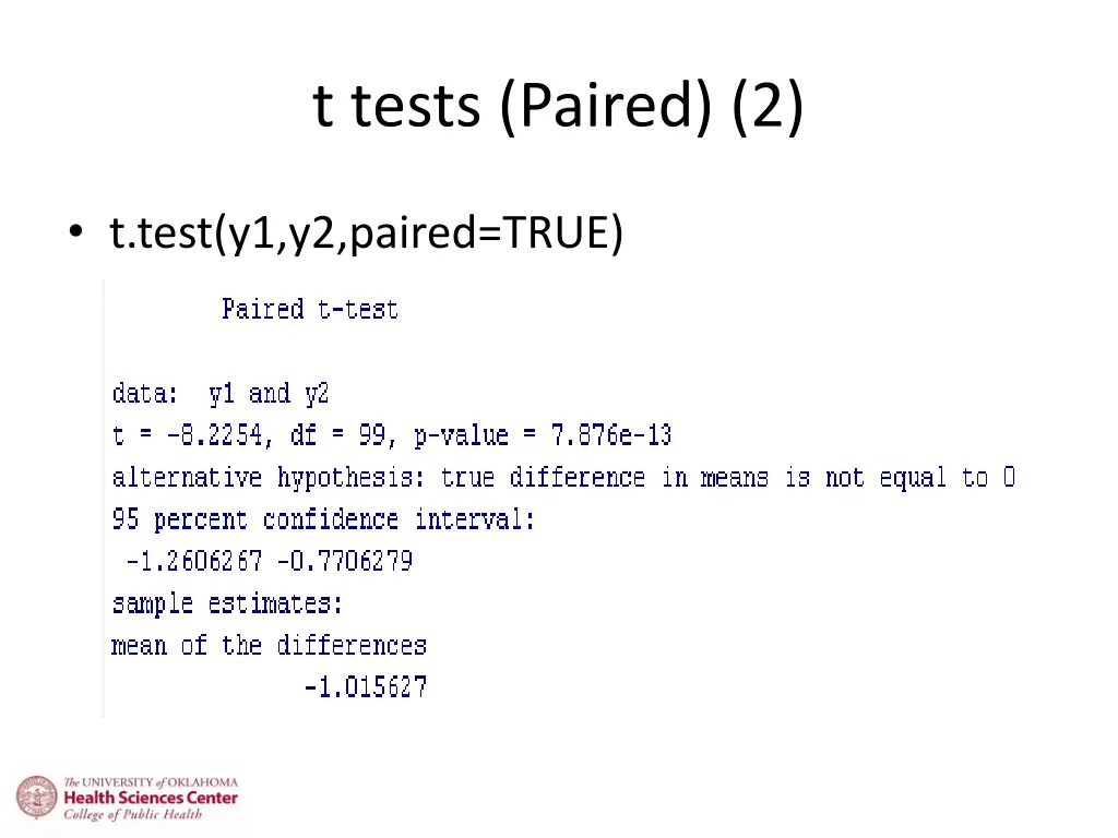 t tests paired 2