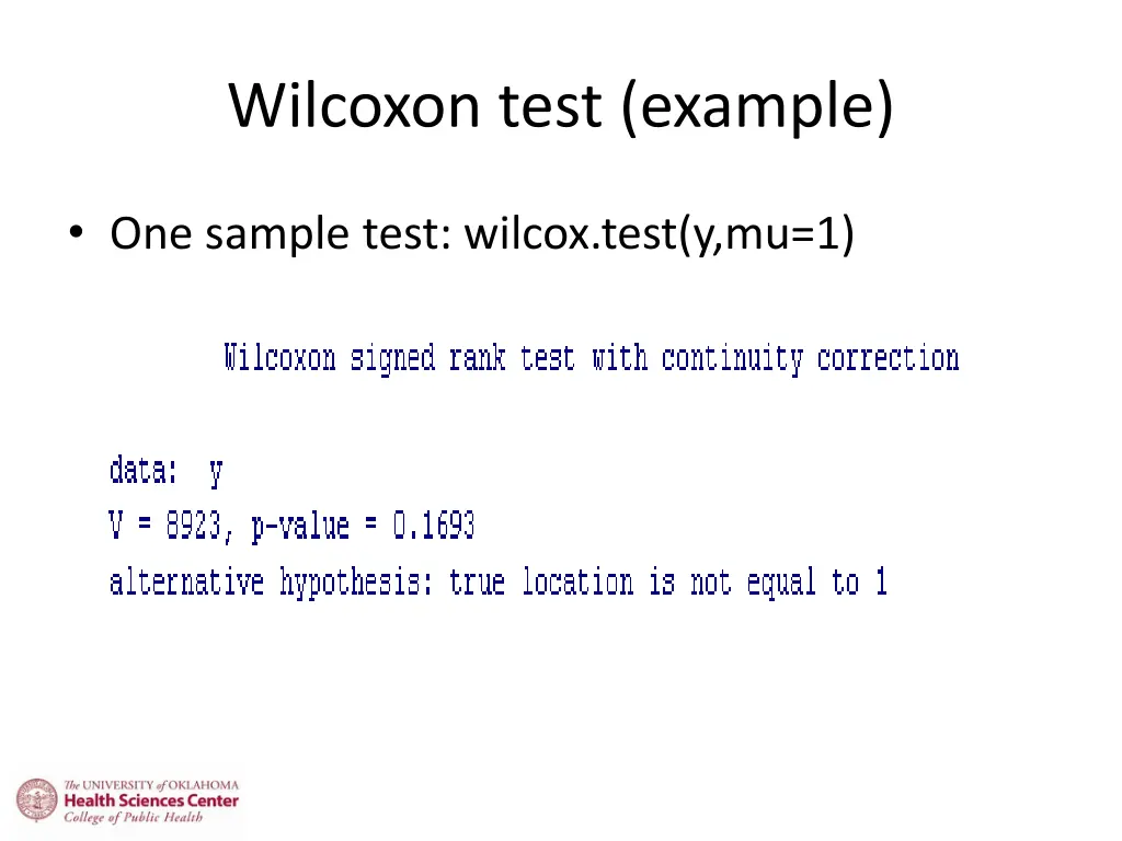 wilcoxon test example