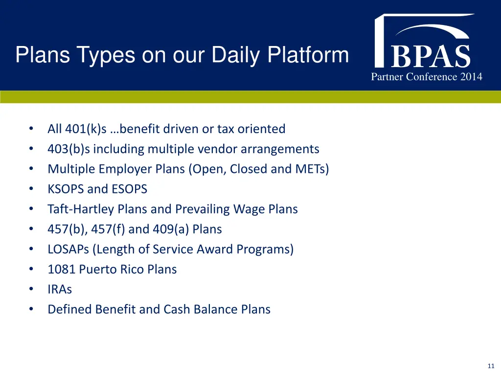 plans types on our daily platform