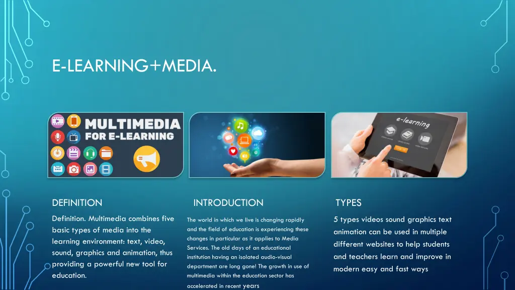 e learning media