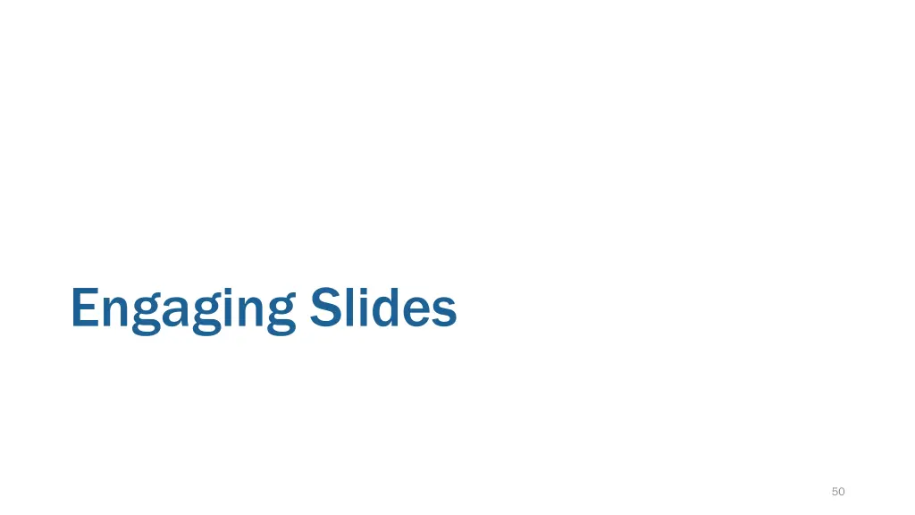engaging slides