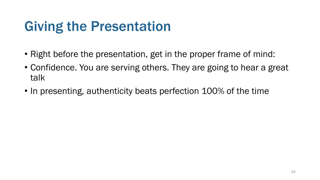 giving the presentation 2