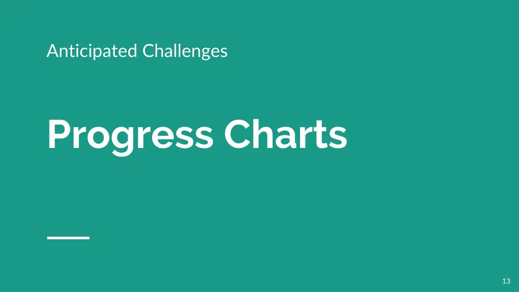 anticipated challenges 3
