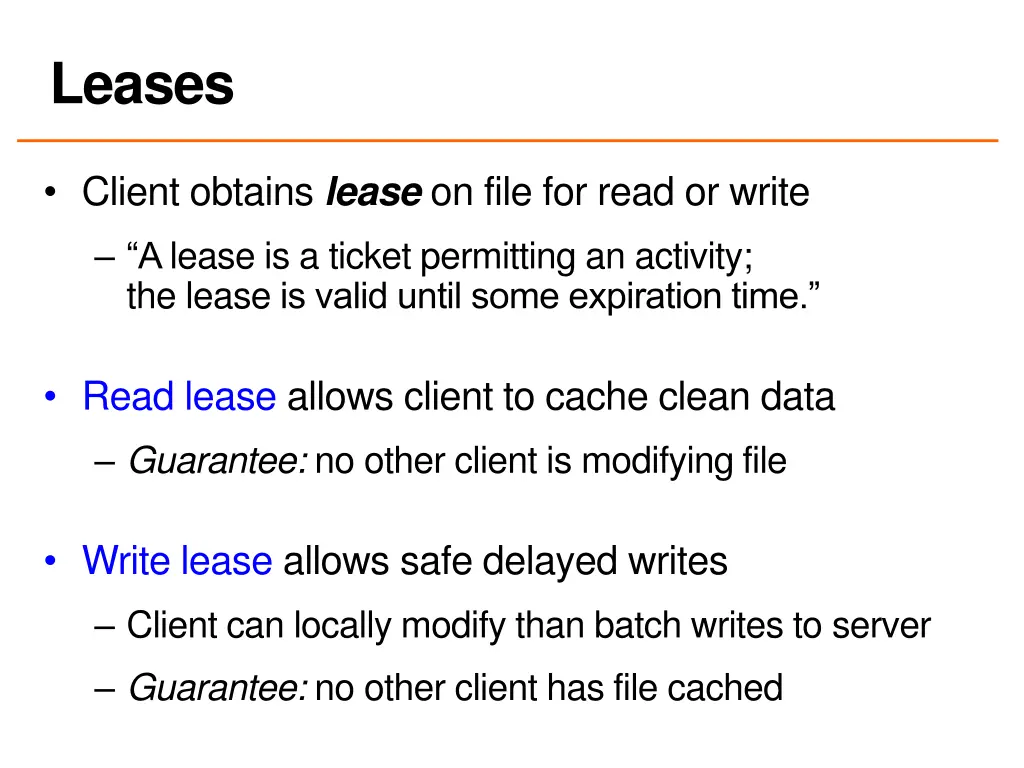 leases