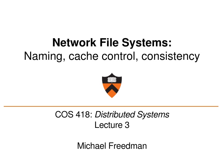 network file systems naming cache control