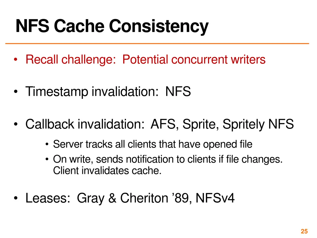 nfs cache consistency 1