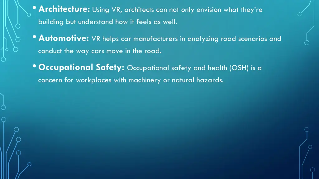 architecture using vr architects can not only
