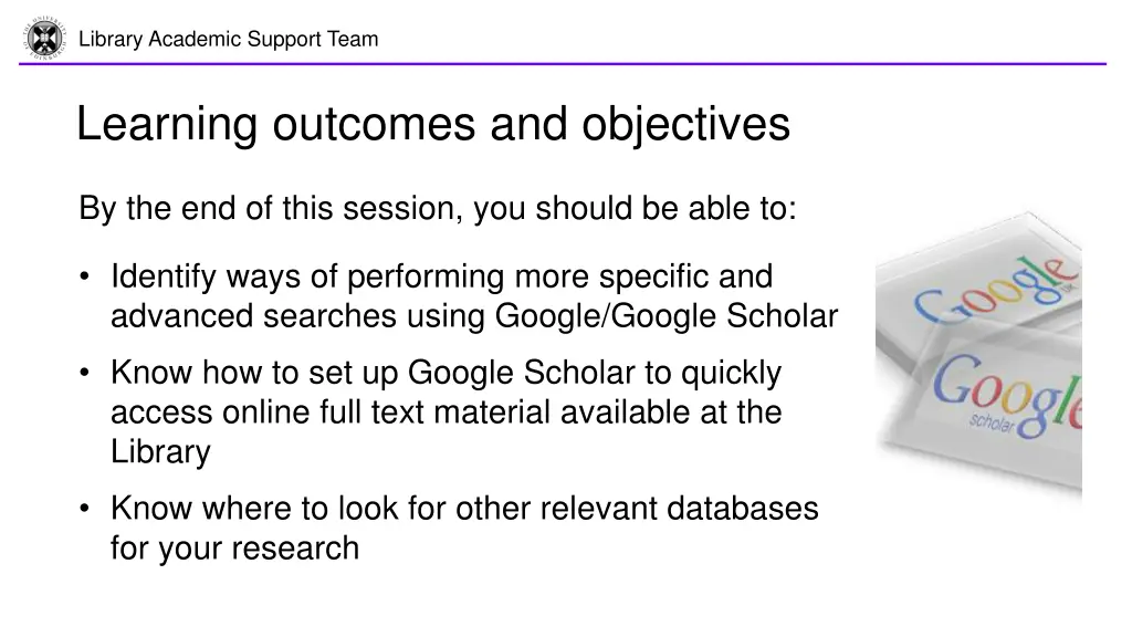 library academic support team