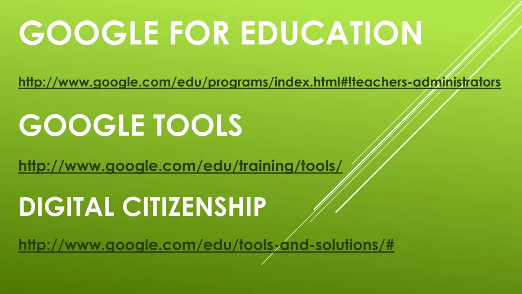google for education http www google