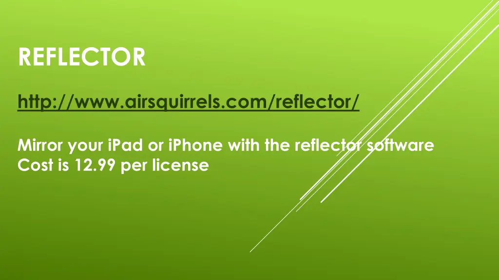 reflector