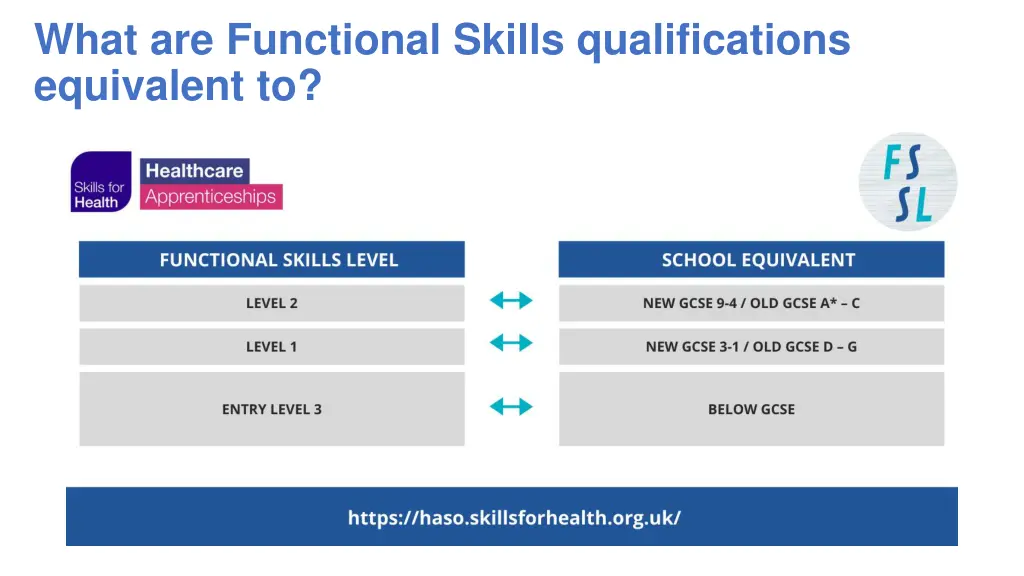 what are functional skills qualifications