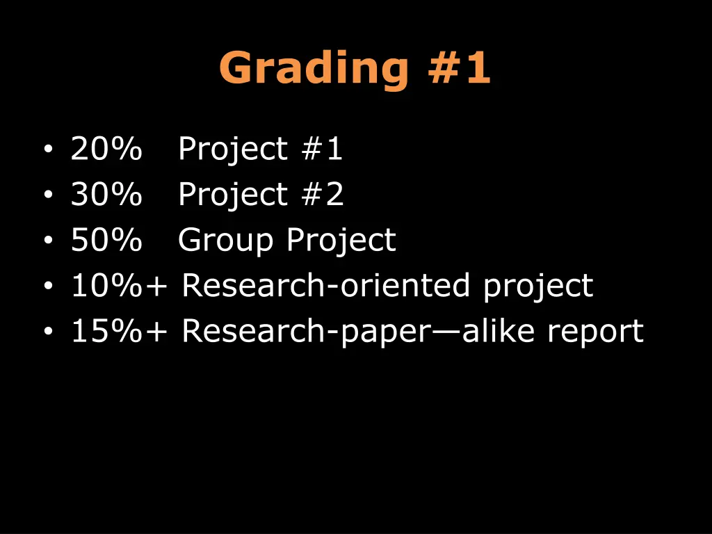 grading 1